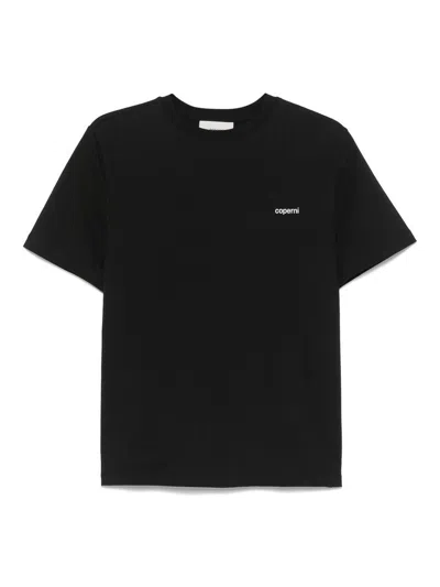 Coperni Black T-shirt With White Logo