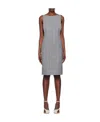 Coperni Cape Dress In Gray