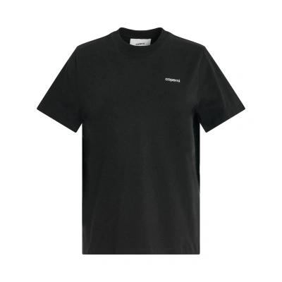 Coperni Cape T-shirt In Black