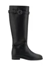 Coperni Tall Leather Block Heel Boots