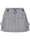 Coperni Wollrock Mit Logo-applikation In Black