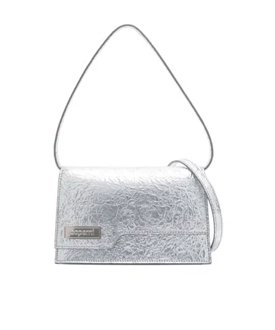 Coperni Clamshell Handbag In Gray