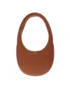 Coperni Classic Black Swipe Bag In Brown