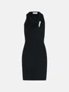 Coperni 'clip' Black Cotton Dress In Black