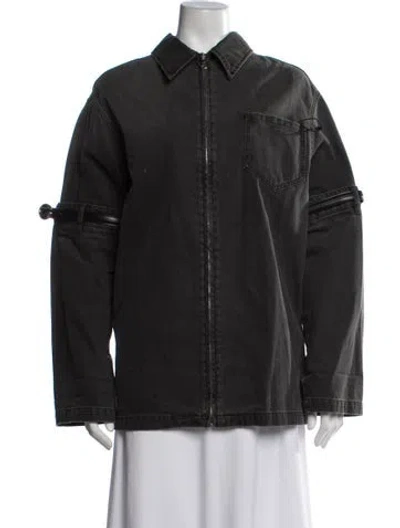 Pre-owned Coperni Coat In Grey