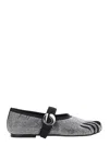 Coperni Five-toe Ballet Flats In Black