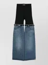 Coperni Contemporary Wide-leg Denim Trousers In Blue