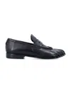 Coperni Black 5t Leather Mocassin In Black