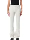 Coperni Low-waist Organic Cotton Jogging Pants In White