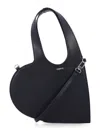 Coperni Mini Heart Tote Bag In Black