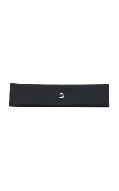 Coperni Cotton Headband In Black