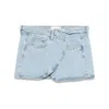Coperni Denim Mini Skirt In Blue