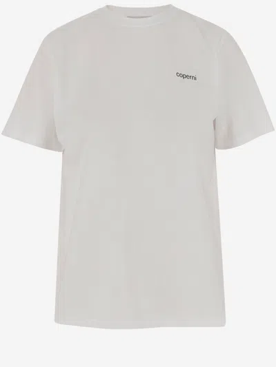 COPERNI COPERNI COTTON T SHIRT WITH LOGO