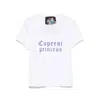 Coperni X Disney T-shirt Princess Aus Baumwoll-jersey In White