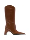 Coperni Cowboy Bridge Lizard Print Boots In Multi