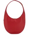 Coperni Logo Detailed Medium Soft Tote Bag In Red