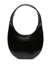 Coperni Crescent Zip Tote Bag In Black
