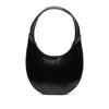 Coperni Black Soft Shoulder Bag In Black