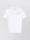 Coperni Crew Neck Short Sleeve Basic Top In White