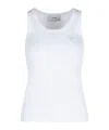 Coperni U-neck Tank Vest In White