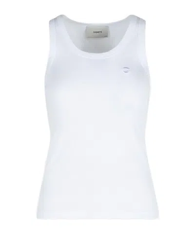 COPERNI LOGO RIBBED TANK TOP