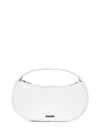 Coperni Women's Swipe Sound Mini Crocodile Effect Handbag In White