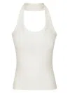 Coperni Ribbed Top In White