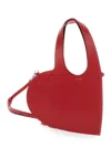 Coperni Heart-shaped Bag With Minimalist Design In Red