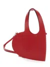 Coperni Heart-shaped Bag With Minimalist Design In Red