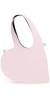 Coperni Heart-shaped Cross-body Bag Adjustable Strap In Pink