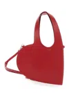 Coperni Heart-shaped Bag With Minimalist Design In Red