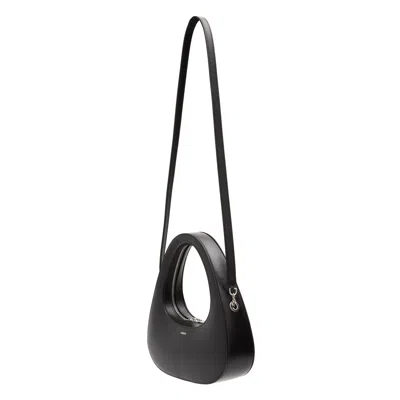 Coperni Crossbody Baguette Swipe Bag In Black