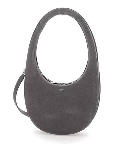 Coperni Crossbody Swipe Bag In Grey