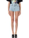 Coperni Crown Denim Shorts