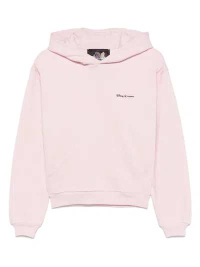 Coperni Crown Hoodie In Pink