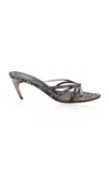 Coperni Crystal-embellished Kitten Heel Sandals In Black