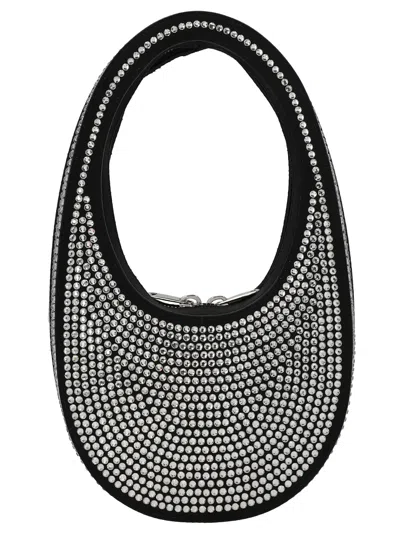 COPERNI CRYSTAL-EMBELLISHED MINI SWIPE BAG HANDBAG