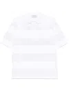 Coperni Crystal-embellished Polo Shirt In White