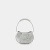 Coperni Crystal-embellished Ring Pouch In Silver