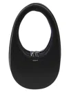 Coperni Oval Mini Shoulder Bag With Top Handle In Black