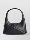 Coperni Curved Handle Structured Shape Smooth Finish Bag In Black