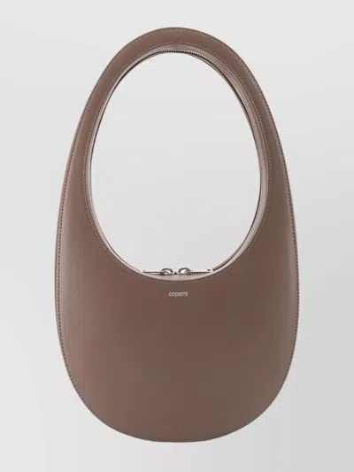 Coperni Curved Leather Shoulder Bag Handle