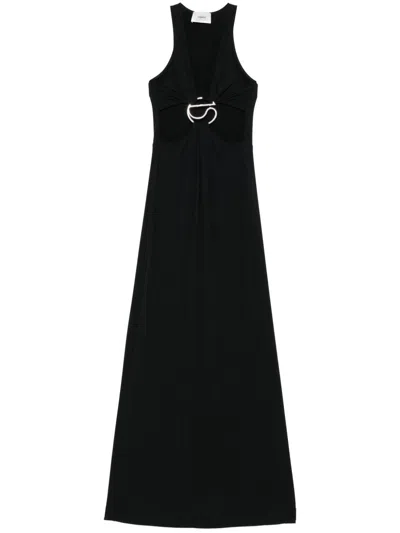 COPERNI C-LOGO CUT-OUT MAXI DRESS