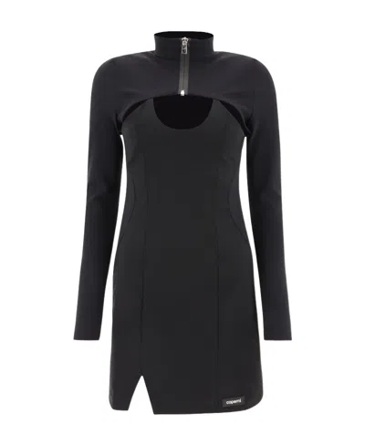 Coperni Cut-out Detail Minidress In Black