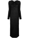 COPERNI CUT-OUT KNITTED MAXI DRESS