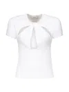 Coperni Cut-out T-shirt In White