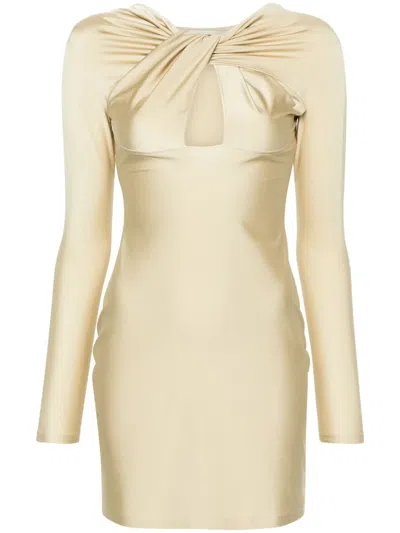 COPERNI CUT-OUT TWISTED MINI DRESS