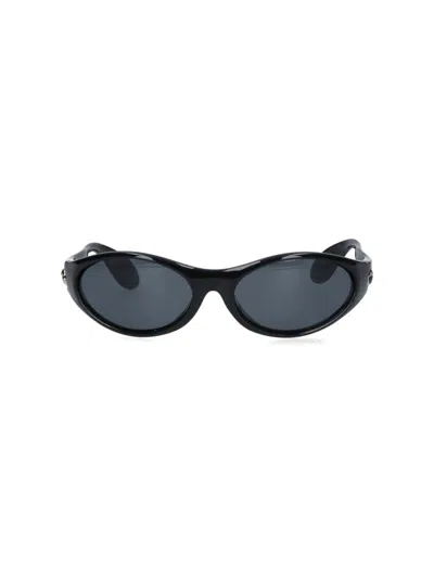 Coperni Cycling Sunglasses In Black