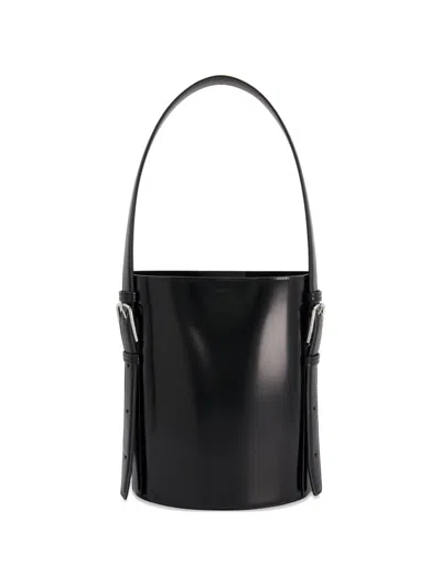 Coperni Cylindrical Black Top Handle Bag