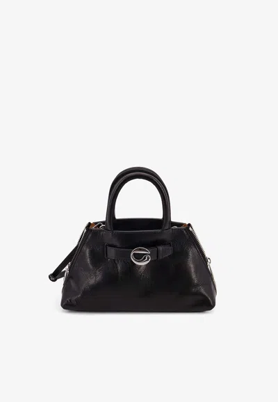 COPERNI DATA LEATHER TOP HANDLE BAG